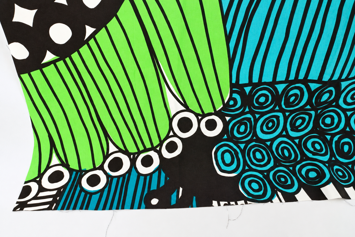 marimekko fabric “Siirtolapuutarha”