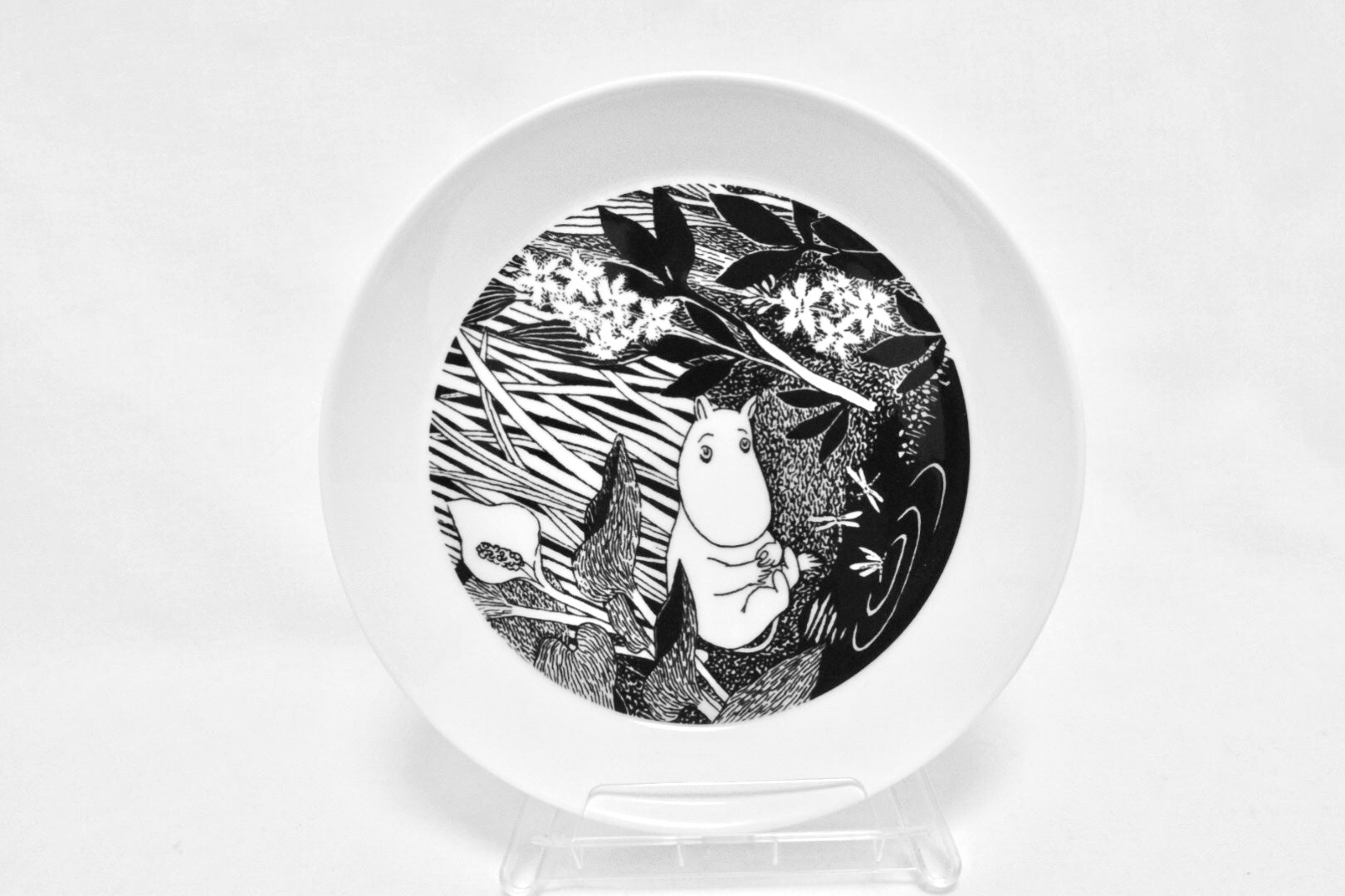 【国産豊富な】アラビア フィンランド 　 ムーミンプレート　ARABIA FINLAND　ウォールプレート　直径19.5cm　飾皿　MOOMIN　トーベヤンソン　陶磁器 アラビア