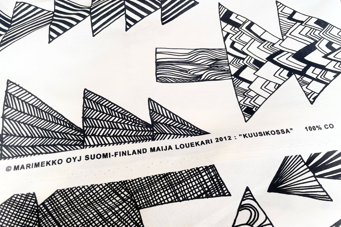 marimekko fabric ''kuusikossa''