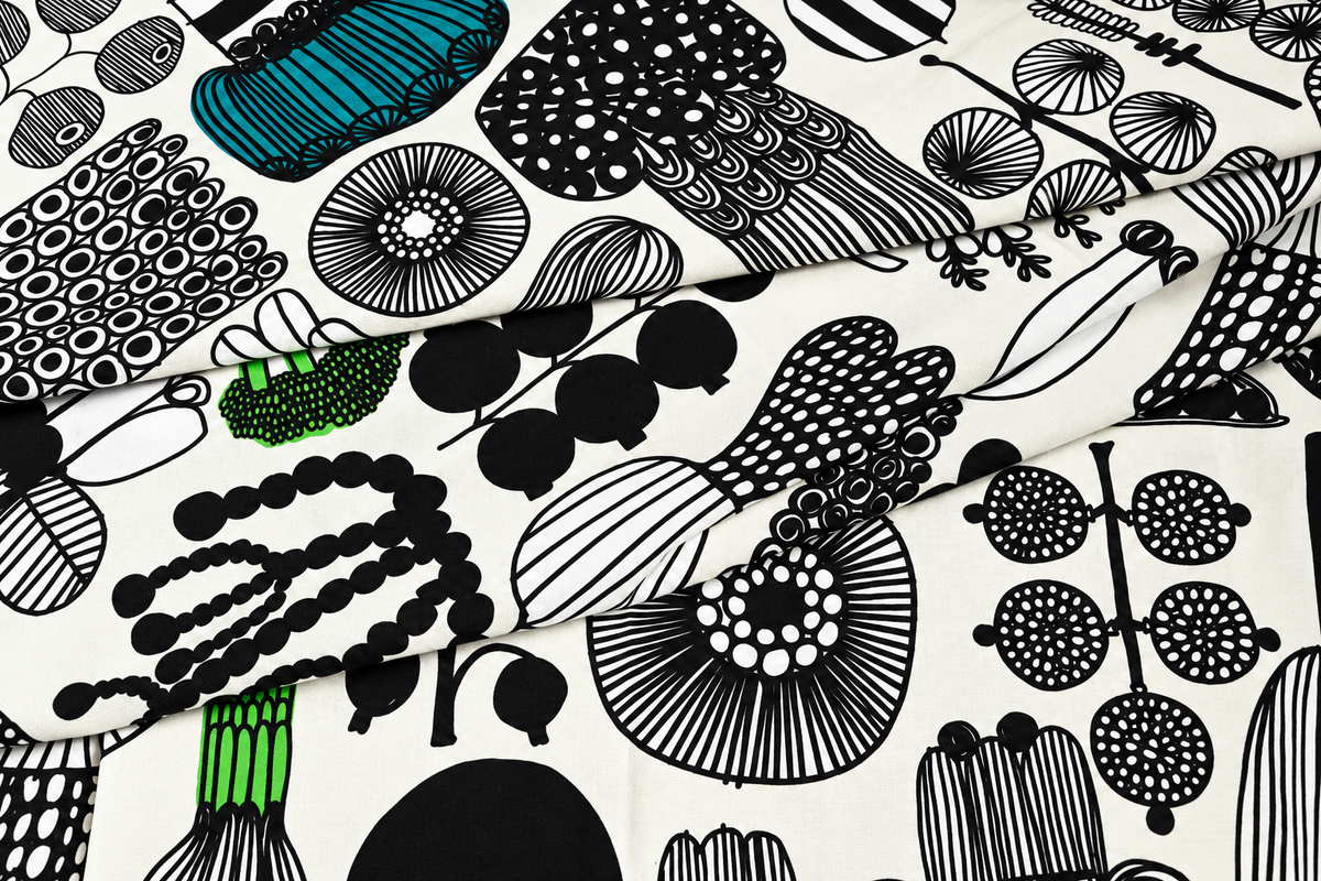 marimekko fabric “Puutarhurin Parhaat”