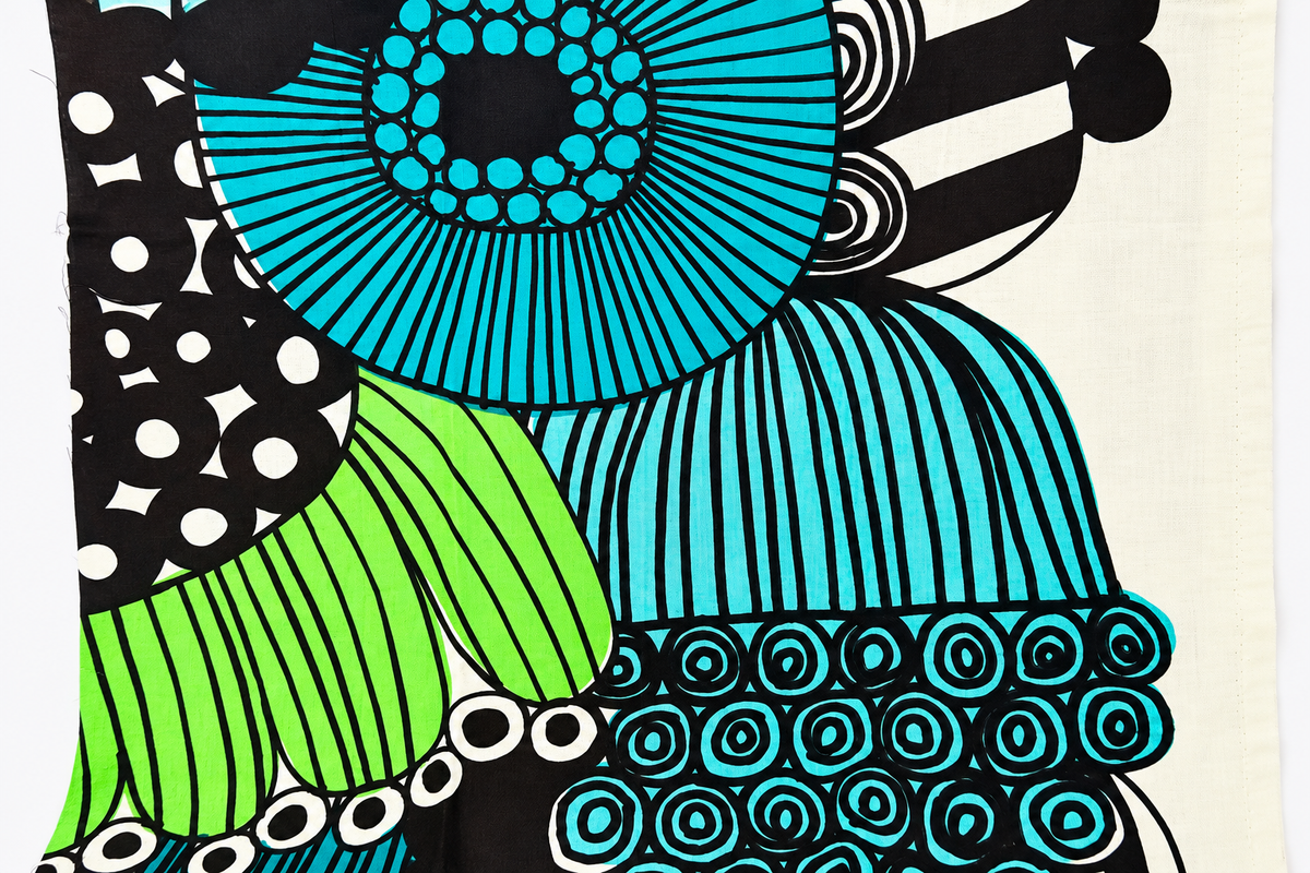 marimekko fabric “Siirtolapuutarha”