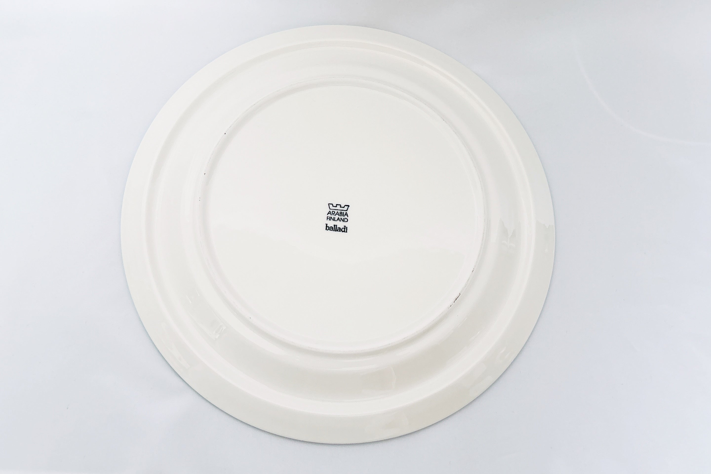 ARABIA Finland balladi プレート 5枚セット Arabia Balladi プレート 30cm｜食卓を彩る北欧ヴィンテージの大皿