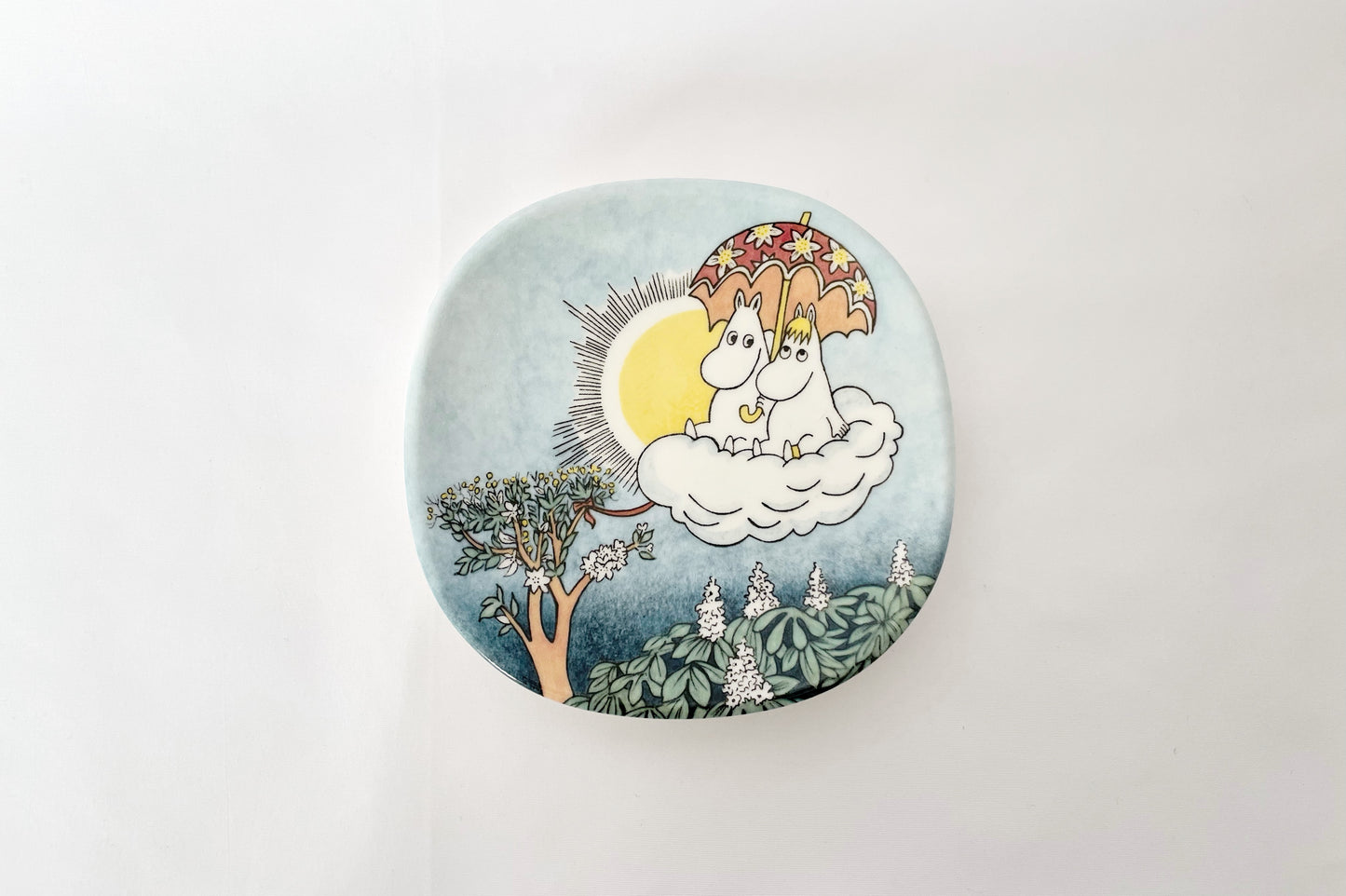 ARABIA Moomin Wall Plate "Moomin in the Sky"