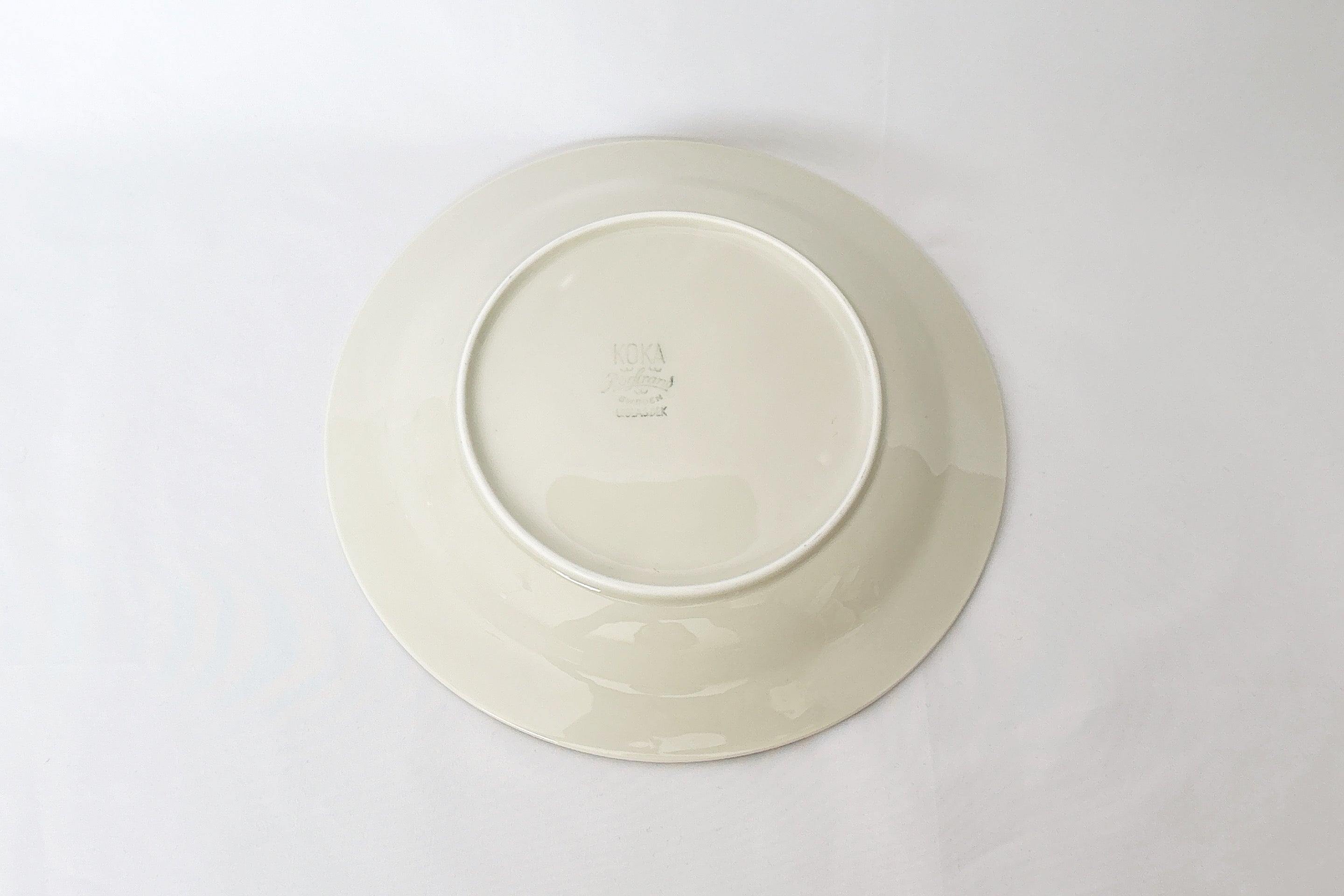 Rörstrand KOKA プレート｜北欧ヴィンテージの青いリム皿 – pieni onnea