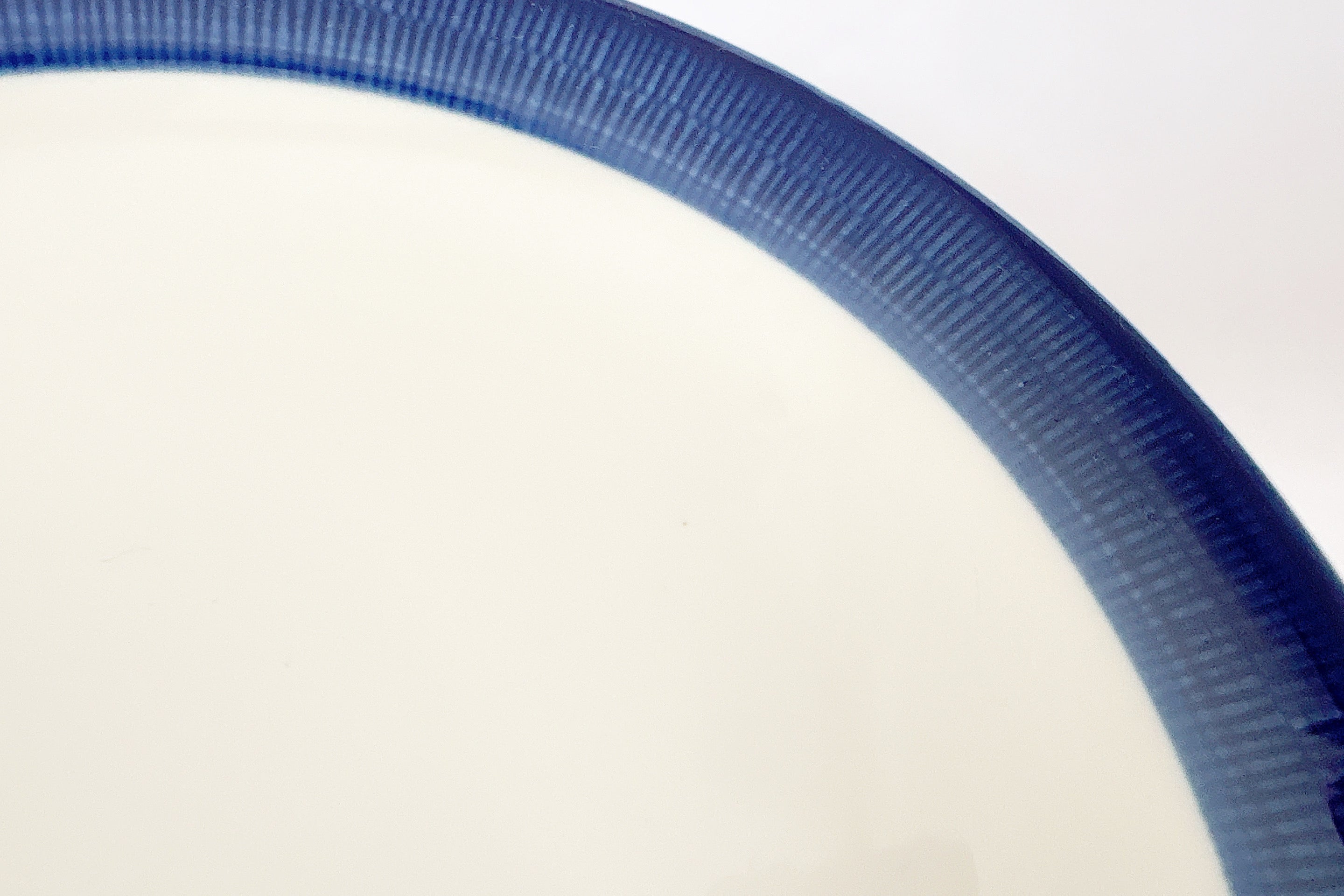 KOKA17cmプレート7枚セット//ヴィンテージ Rörstrand KOKA プレート｜北欧ヴィンテージの青いリム皿 – pieni onnea