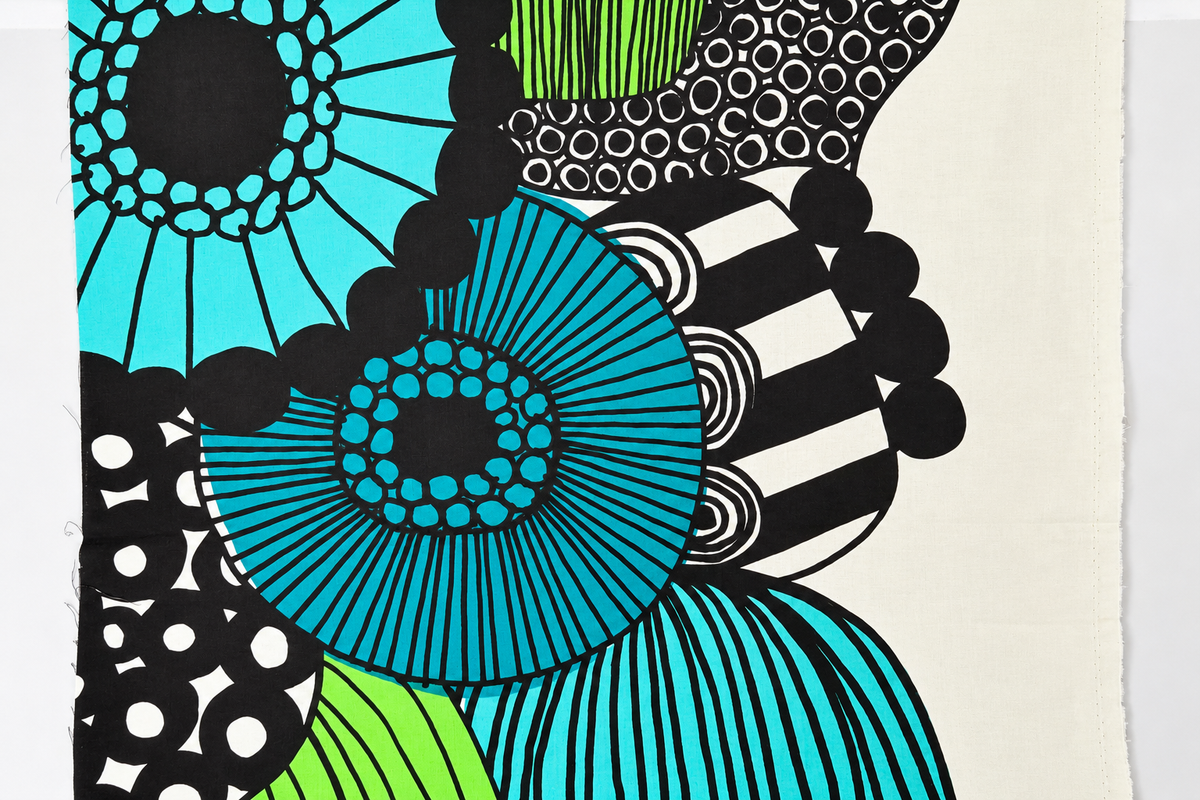 marimekko fabric “Siirtolapuutarha”