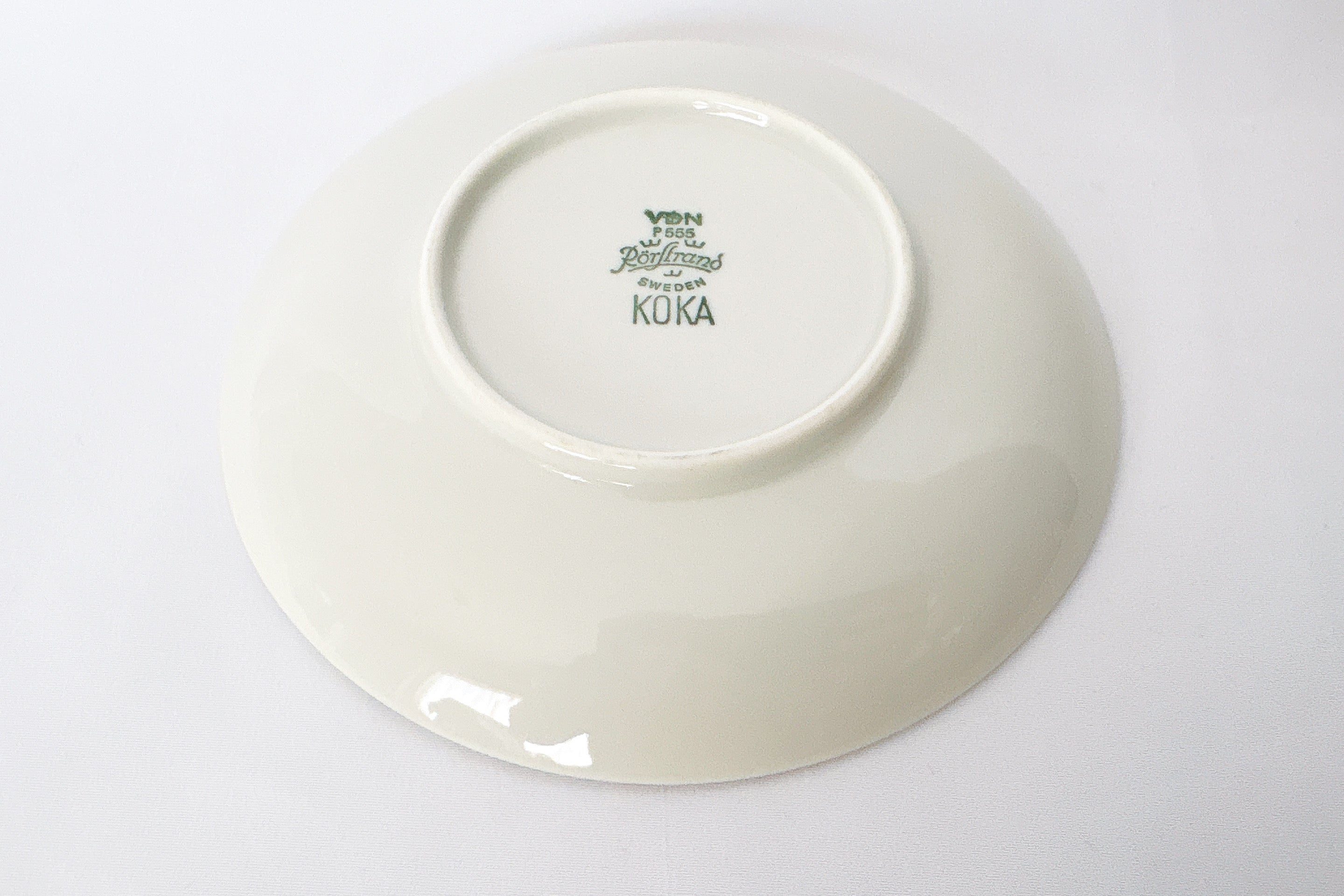 Rörstrand KOKA ソーサー｜カップにも小皿にもなる北欧ヴィンテージ