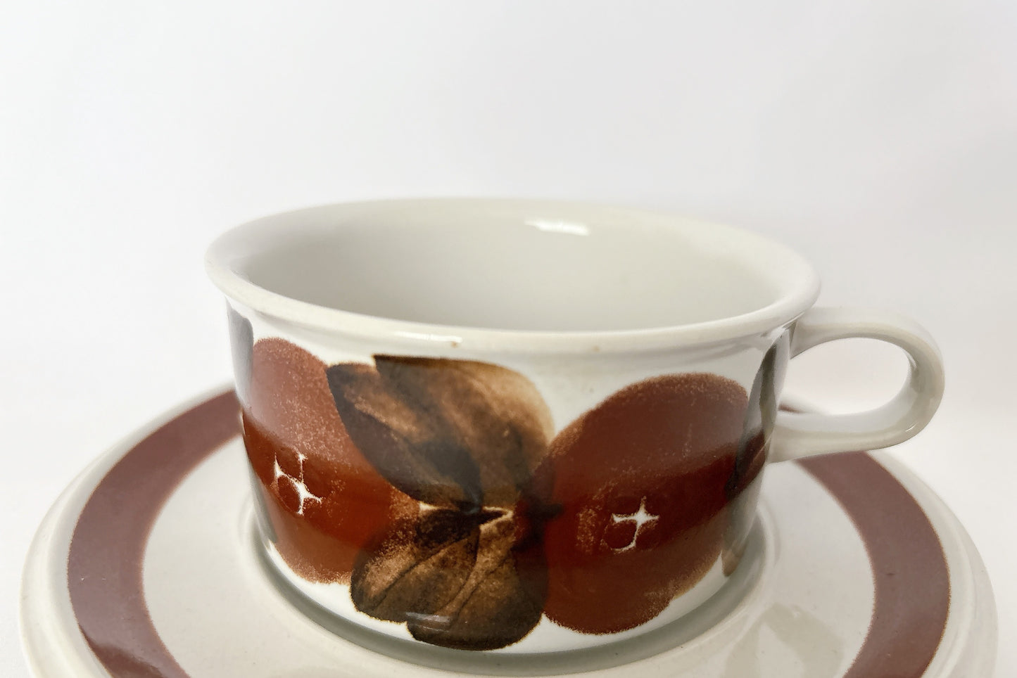 ARABIA Rosmarin カップ＆ソーサー《2客セット》｜静かな朝のぬくもりを分け合う器