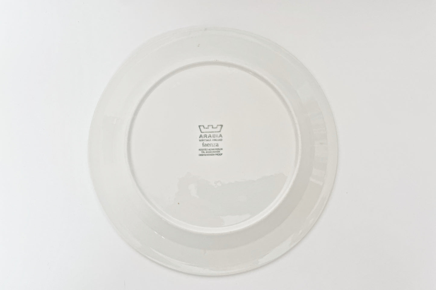 ARABIA faenza plate