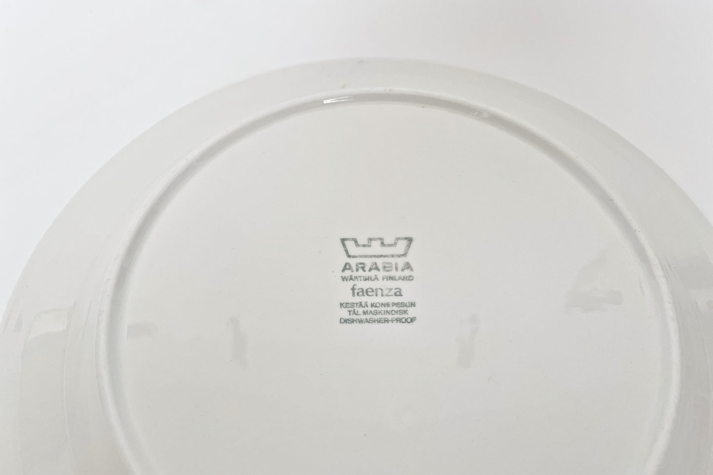 ARABIA faenza plate