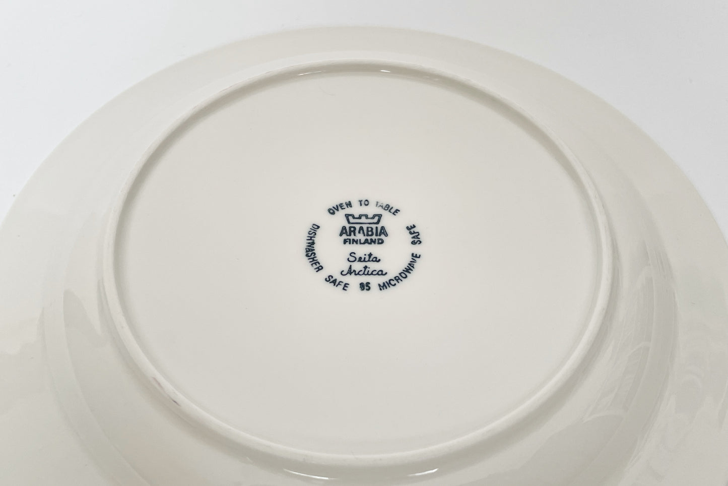 ARABIA Seita Artica Plate