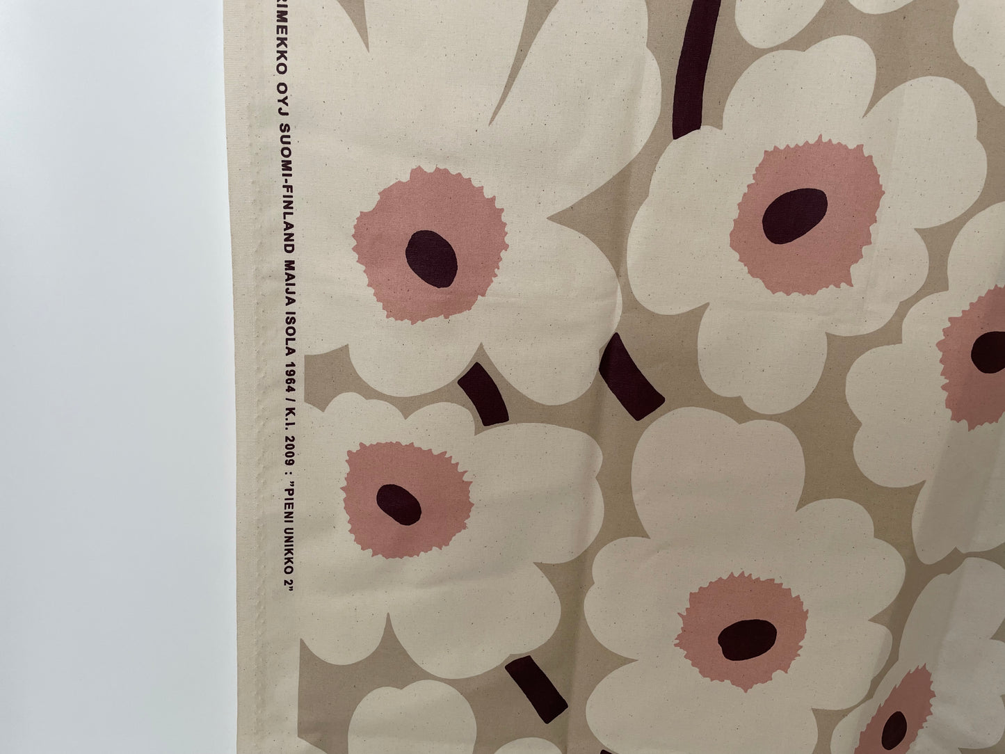 marimekko fabric "Pieni Unikko" water repellent