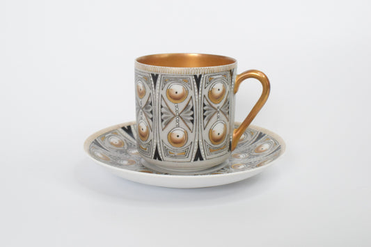 ARABIA Asta Demitasse Cup and Saucer