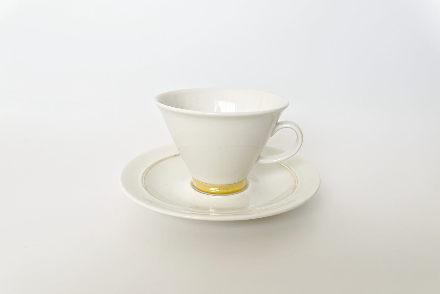 ARABIA Harlekin Gold Cup and Saucer