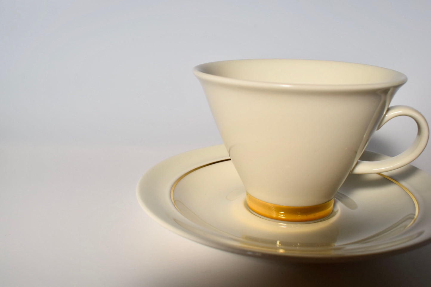 ARABIA Harlekin Gold Cup and Saucer