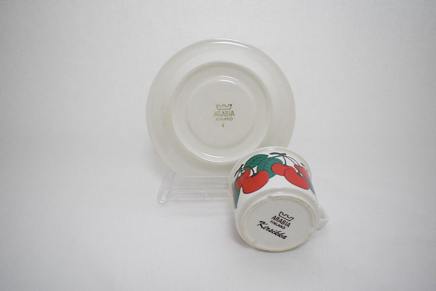 ARABIA Kirsikka Cup and Saucer