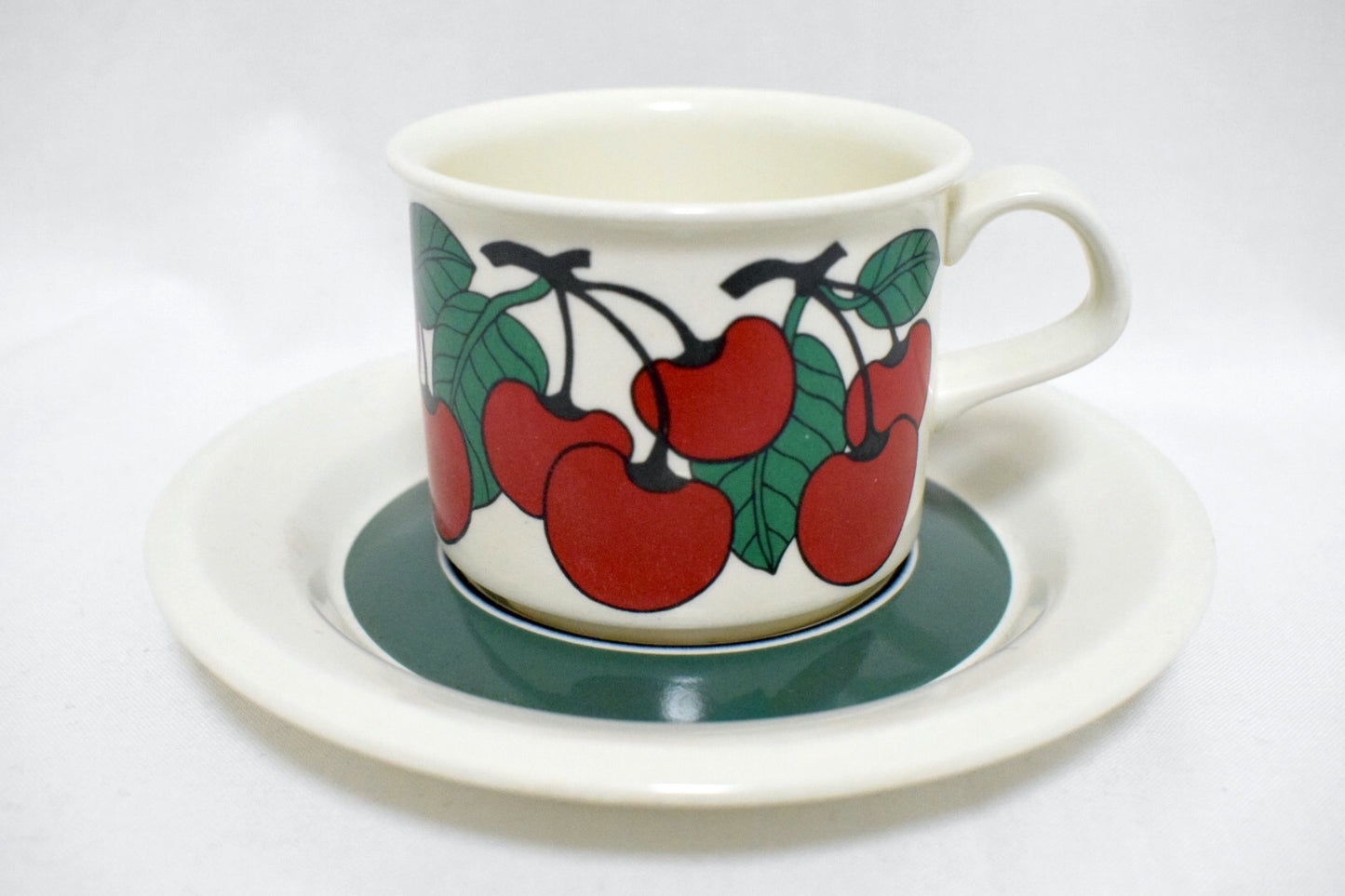 ARABIA Kirsikka Cup and Saucer