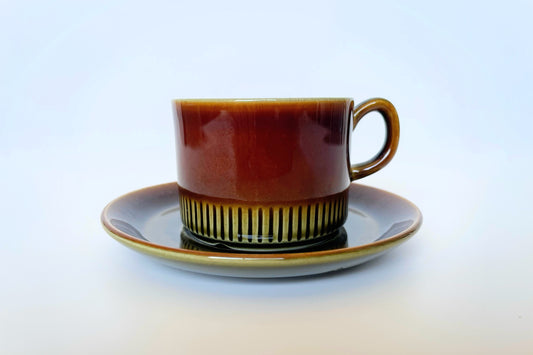 Gefle Oliv cup and saucer